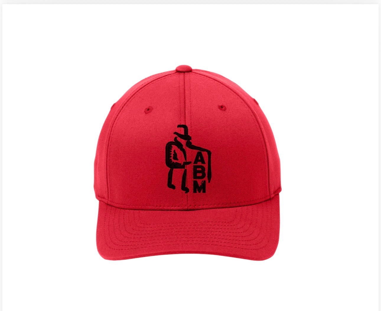 Embroidered ABM Flex Fit FLAT BILL